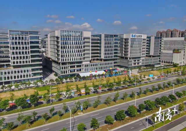 中山生命科學(xué)園園區(qū)。