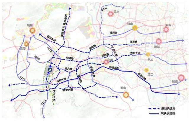  機(jī)場(chǎng)周邊地區(qū)快速路網(wǎng)規(guī)劃
