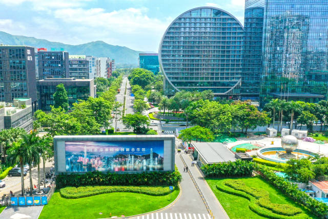 河套深港科技創(chuàng)新合作區(qū)深圳園區(qū)。朱洪波 攝