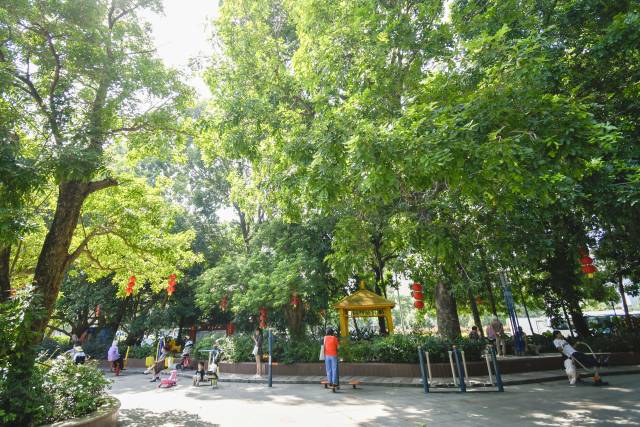 肇慶端州區(qū)人均公園面積位居全省前列。黃詠欣 攝 肇慶端州區(qū)人均公園面積位居全省前列。黃詠欣 攝