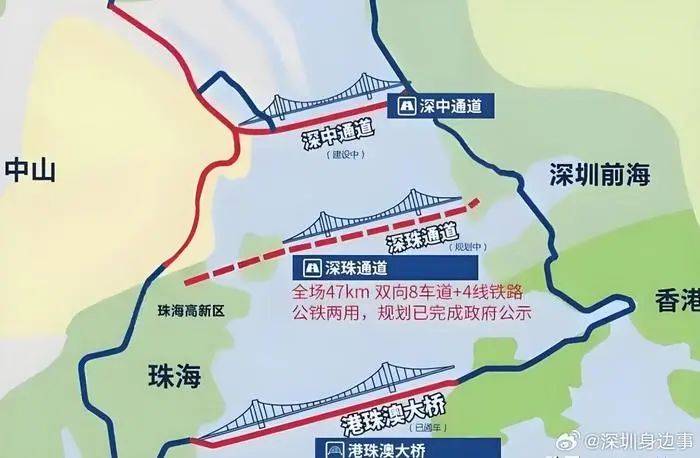 大灣區(qū)“超級(jí)工程”深珠通道，最新進(jìn)展→