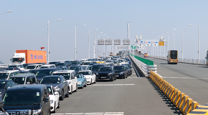 港珠澳大橋珠海公路口岸驗(yàn)放出入境旅客超750萬人次