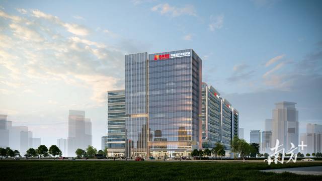 華南現(xiàn)代中醫(yī)藥城醫(yī)藥科技產業(yè)園項目效果圖