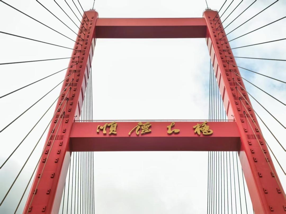 再添新地標，順德大橋今日通車